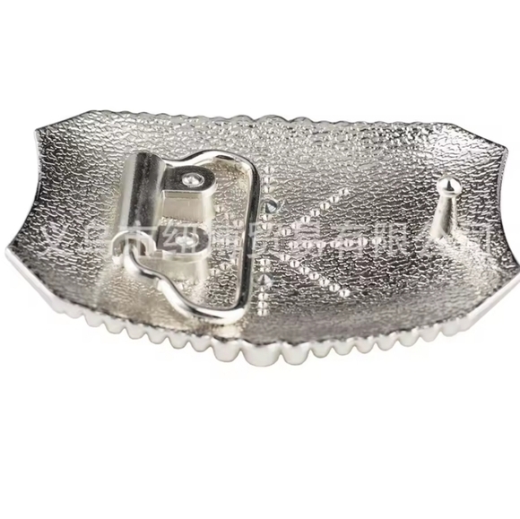 Western Longhorn Steer Bull Or Horse turquoise Silver Belt Buckle See  Choices - Picture 6 of 11